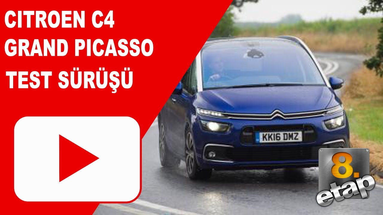 2017 Citroen C4 Grand Picasso Test Sürüşü