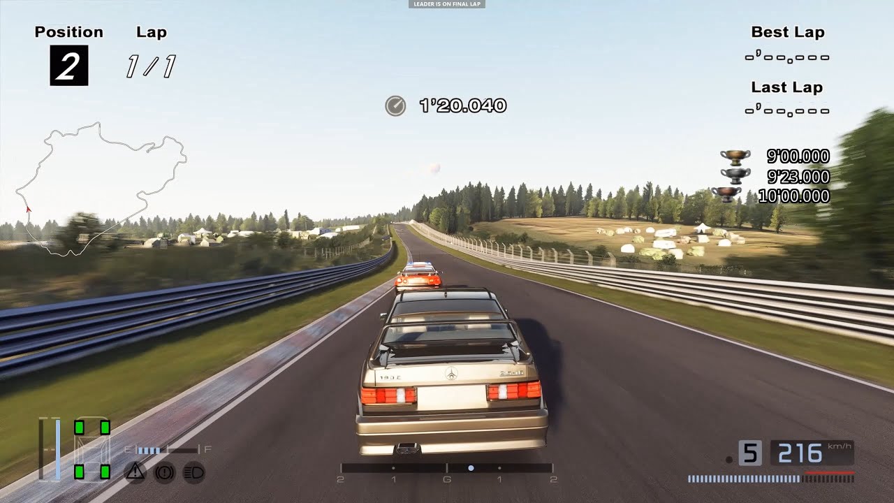 Gran Turismo 4 license IA-15 in AssettoCorsa