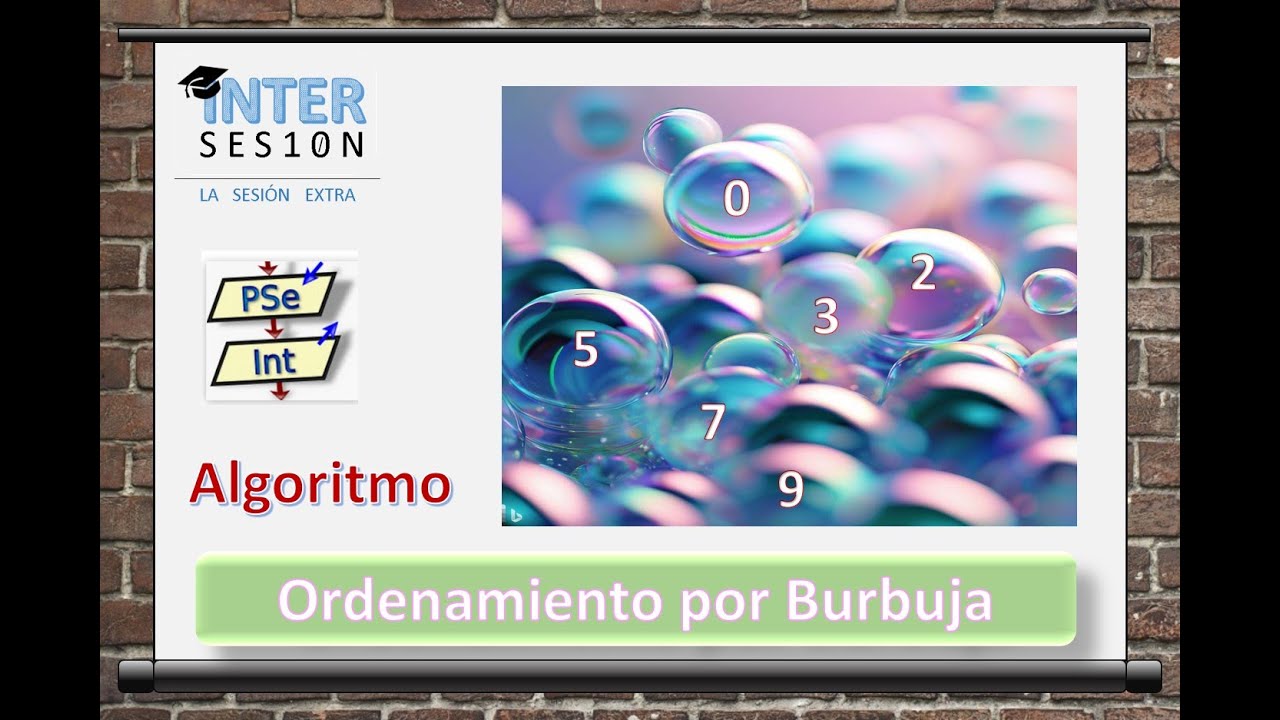Burbuja Mejorado, PSeInt, Ordenamiento, Pseudocódigo Como Ordenar un Vector por el método Burbuja .
