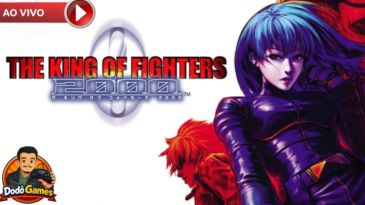 🔴KOF 2000 AO VIVO! Tentando zerar Level 2 #snk #neogeo #kof2000 #arcades