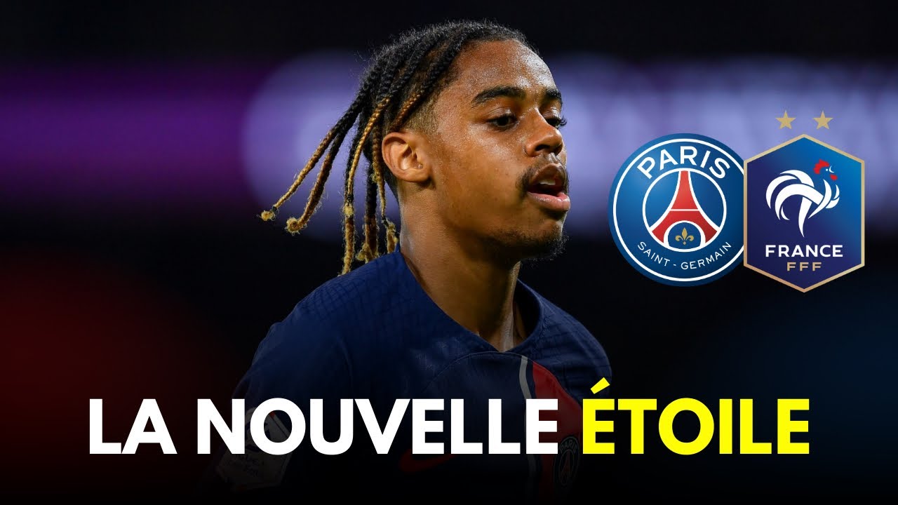 BRADLEY BARCOLA, LA NOUVELLE ÉTOILE DU PSG ? 🇫🇷⭐️