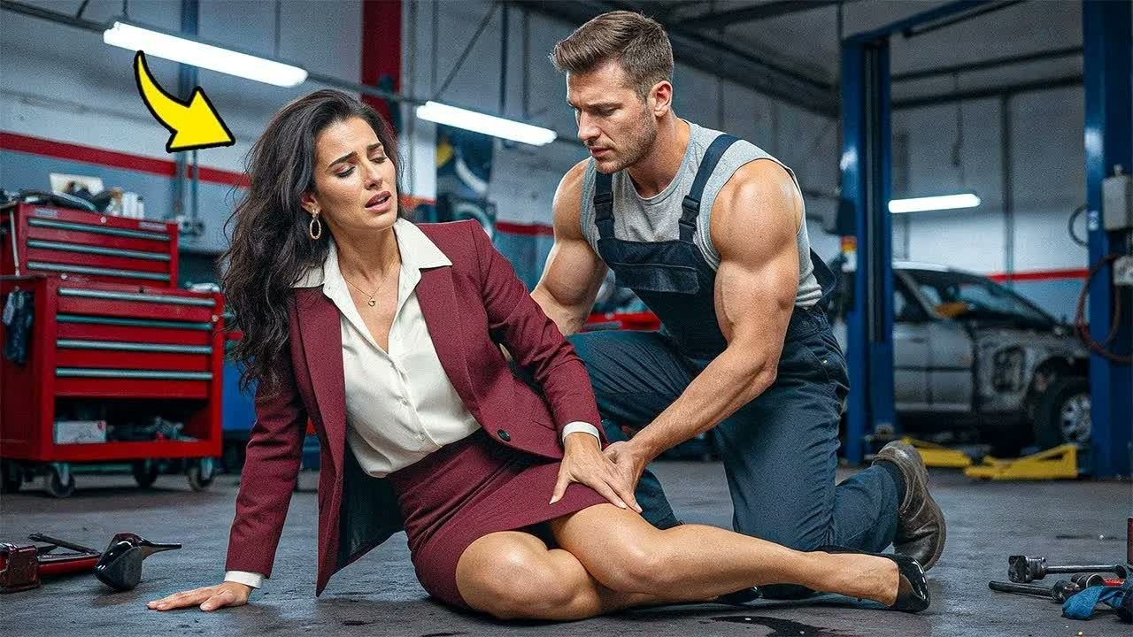 „ICH KANN NICHT LAUFEN!“, WEINTE DIE MILLIONÄRIN – DER MECHANIKER FUHR SIE INS KRANKENHAUS…