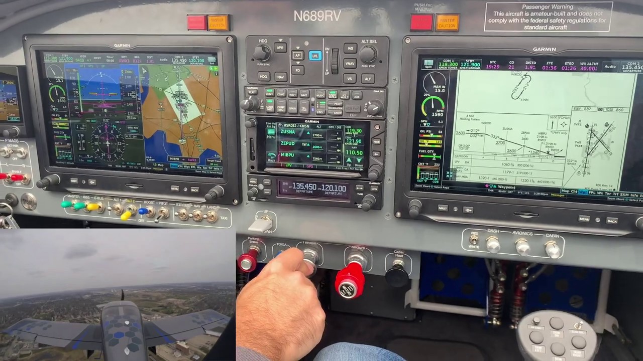 Garmin G3X & GTN-650Xi - Instrument Approach: KMSN RNAV03