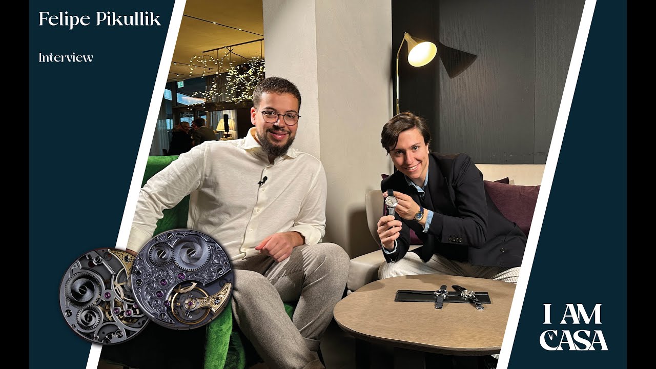 Felipe Pikullik: the full story of a young talent working for the future of watchmaking, on IamCasa