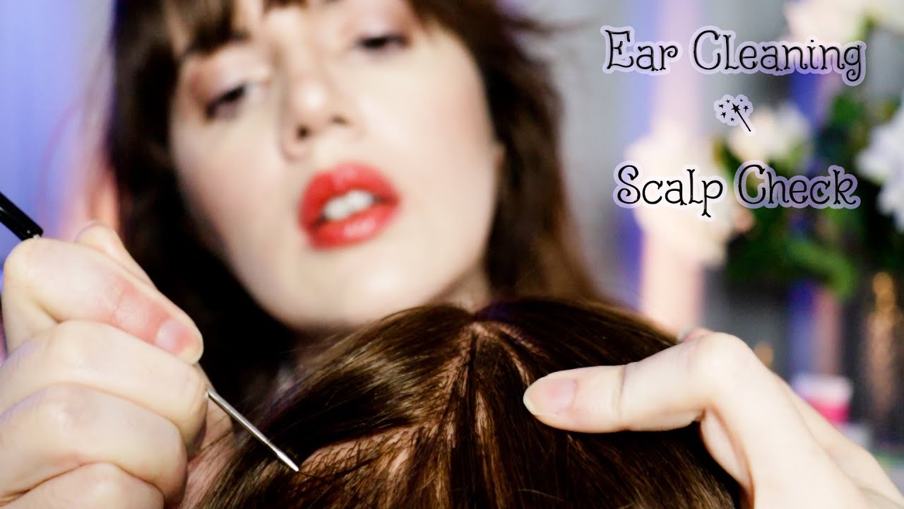 [ASMR] Intense Tingle Combo, Ear Cleaning and Scalp Check ~ Ear Picks, Otoscope Exam
