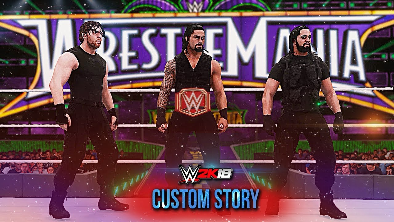 WWE 2K18 Custom Story - THE SHIELD FINAL CHAPTER WRESTLEMANIA 34 ft. Bullet Club, Lesnar - PART 19