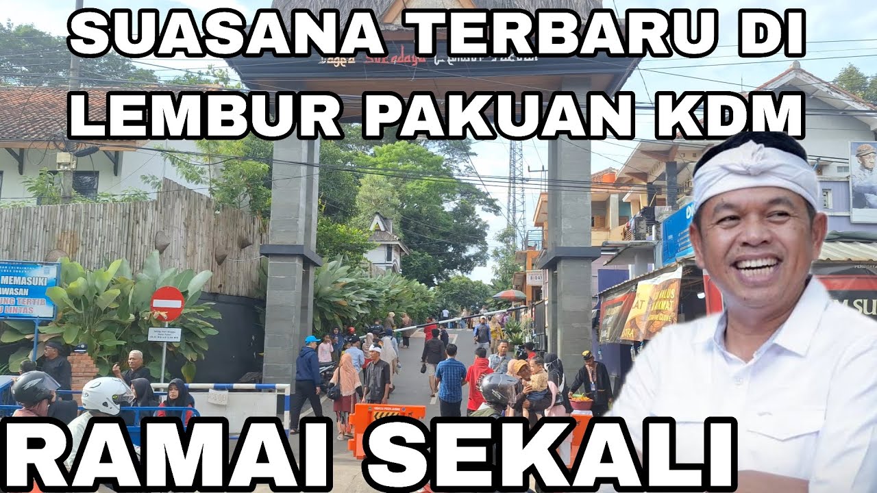 TERBARU SUASANA DI LEMBUR PAKUAN KDM RAMAI SEKALI 