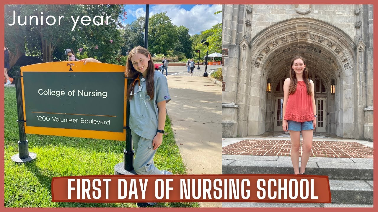 FIRST DAY OF NURSING SCHOOL VLOG 2021: University of Tennessee Knoxville
