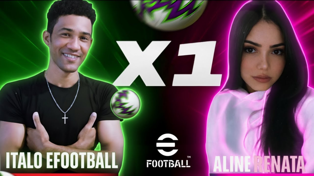 X1 CONTRA uma MENINA PROPLAYER a RAINHA dos DRIBLES no eFootball 2026 Mobile