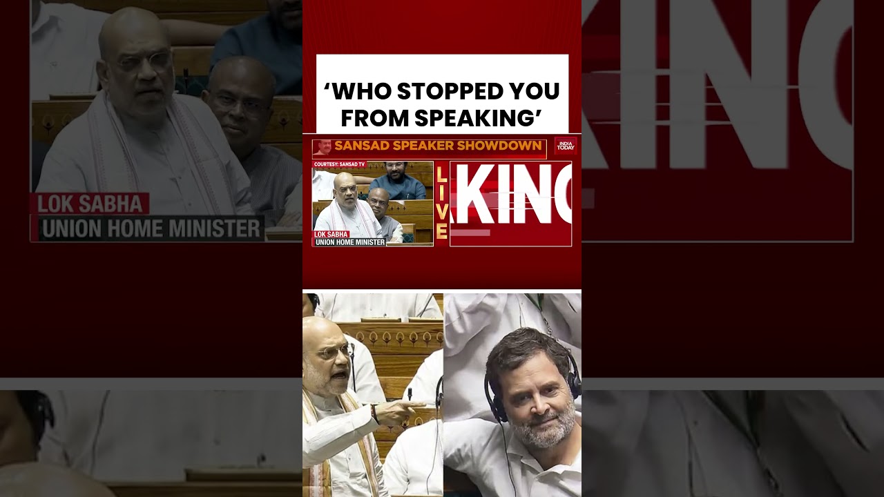 Parliament Debate: Amit Shah Says Opposition Gets More Speaking Time #amitshah #parliament #loksabha