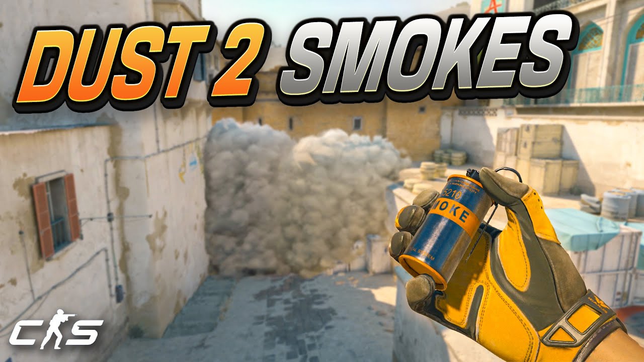 10 Дымов, которые нужно знать в Dust 2 (2025) | Руководство по дымам в CS2 Dust 2
