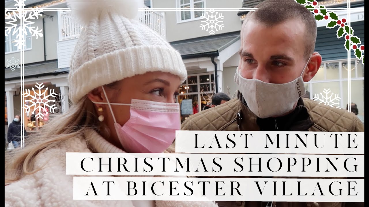 LAST MINUTE CHRISTMAS SHOPPING AT BICESTER VILLAGE // Vlogmas Day 21 // Fashion Mumblr
