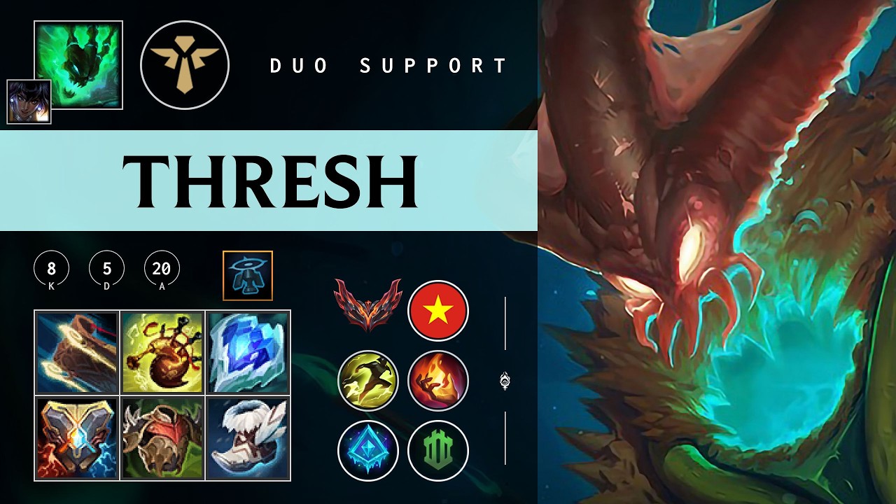 Thresh Support vs Janna - VN Grandmaster Patch 26.04