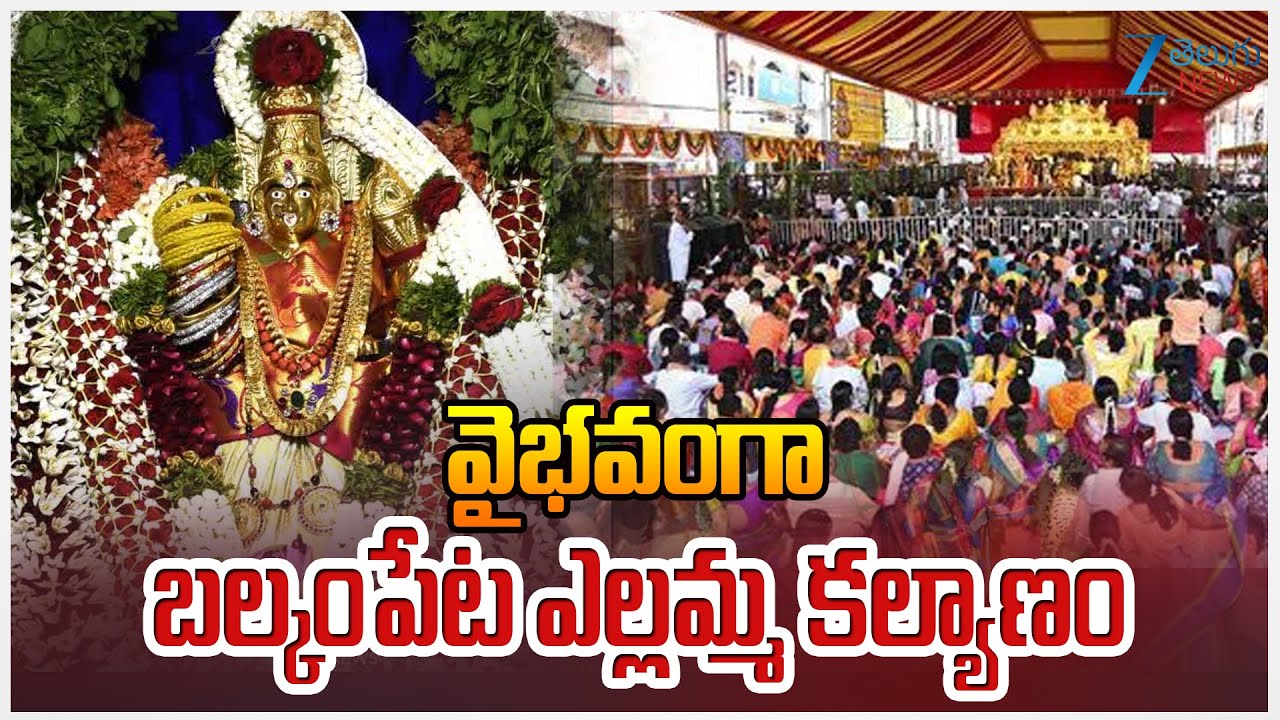 Balkampet Yellamma Kalyanam 2025 | Telangana | వైభవంగా బల్కంపేట ఎల్లమ్మ కల్యాణం | ZEE Telugu News