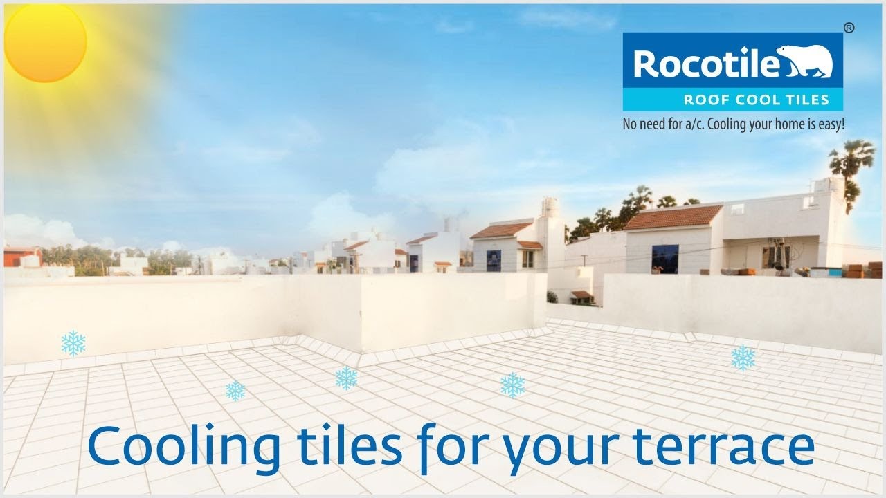Cool Roof Tile || Ordinary Clay Tile Vs Rocotile Cool Roof Tile || Rocotile
