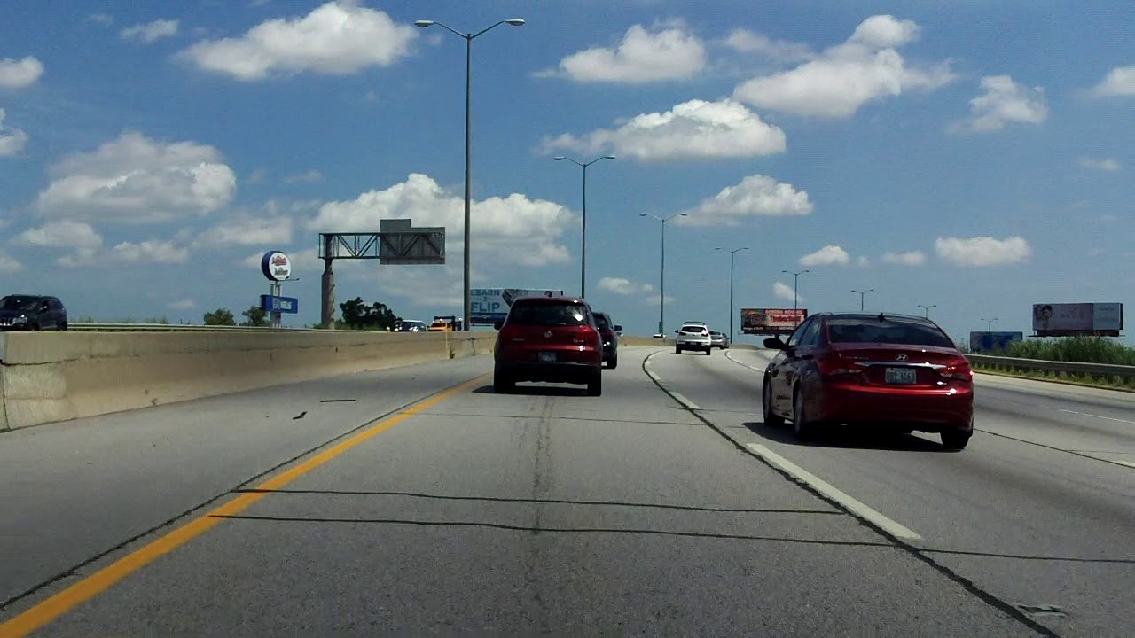 Tri-State Tollway (Interstate 294 Exits 31 to 40) northbound