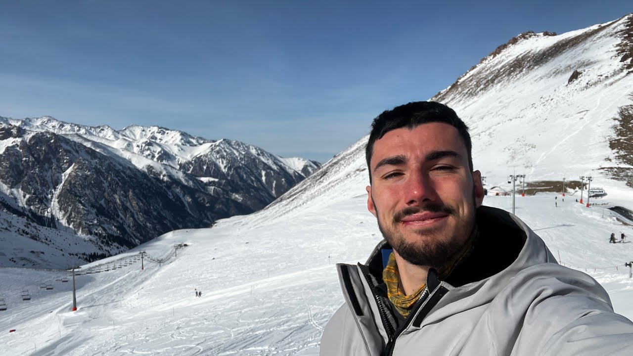 My First Time in 3200m (10k ft) Altitude (Shymbulak, Kazakhstan) /ENG subtitles/