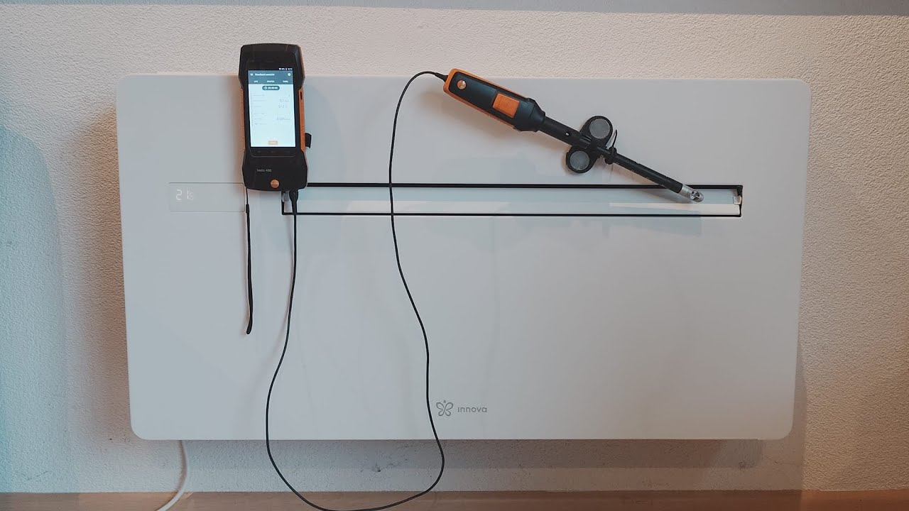 Stroomverbruik bij verwarming Innova 2.0 monoblock warmtepomp