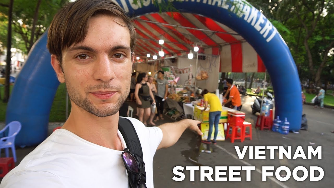 Amazing Vietnamese Street Food Market In Ho Chi Minh City (Vietnam)