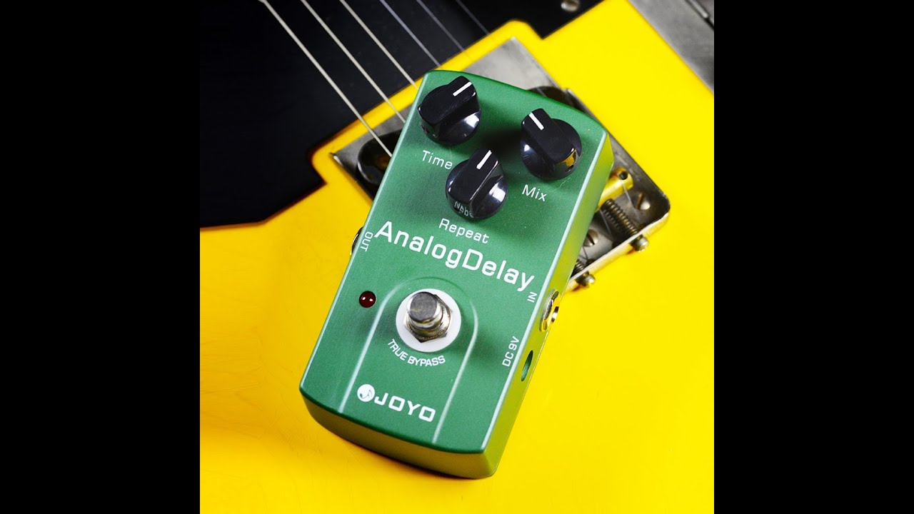 JOYO Analog Delay Effect Pedal to Get Mild and Mellow Circuit Delay