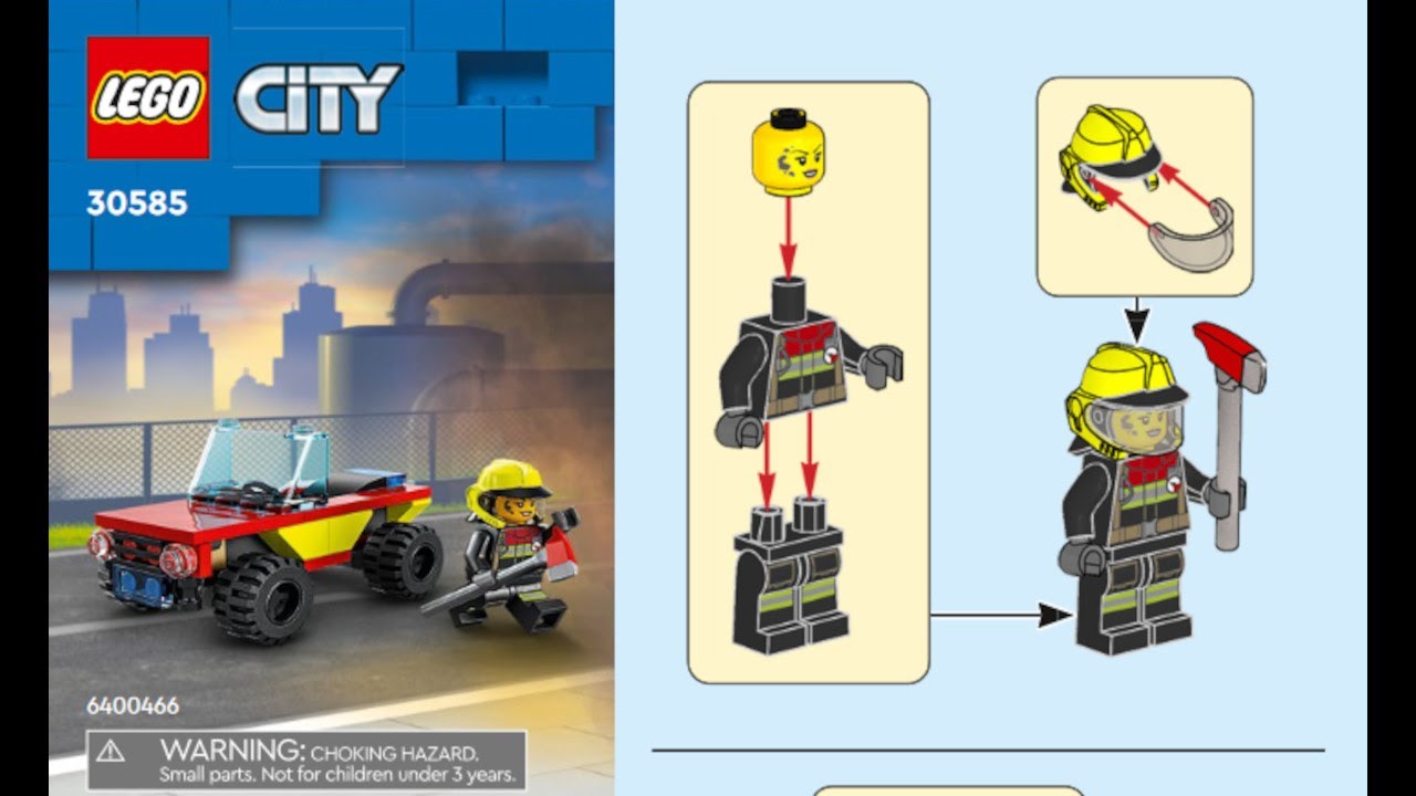 LEGO Instructions | City | 30585 | Fire Patrol Vehicle | Fire | Polybags