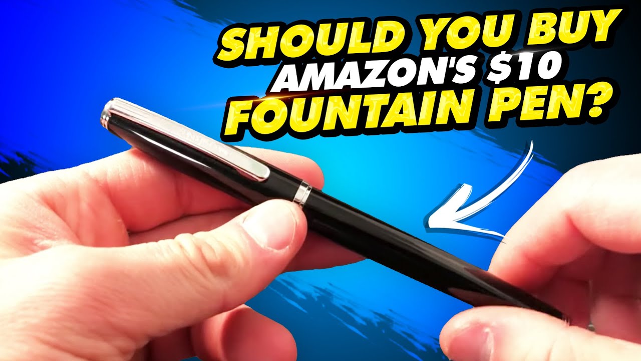 Should You Buy Amazon's $10 Fountain Pen? AmazonBasics Fountain Pen Review