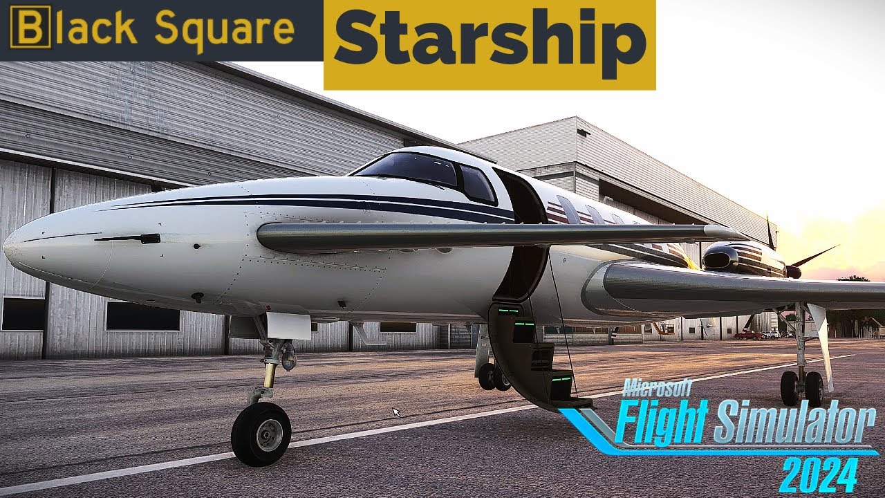 Real Pilots Flying the Starship | BlackSquare's Nick joins me in the Flight Deck #msfs2024 #starship
