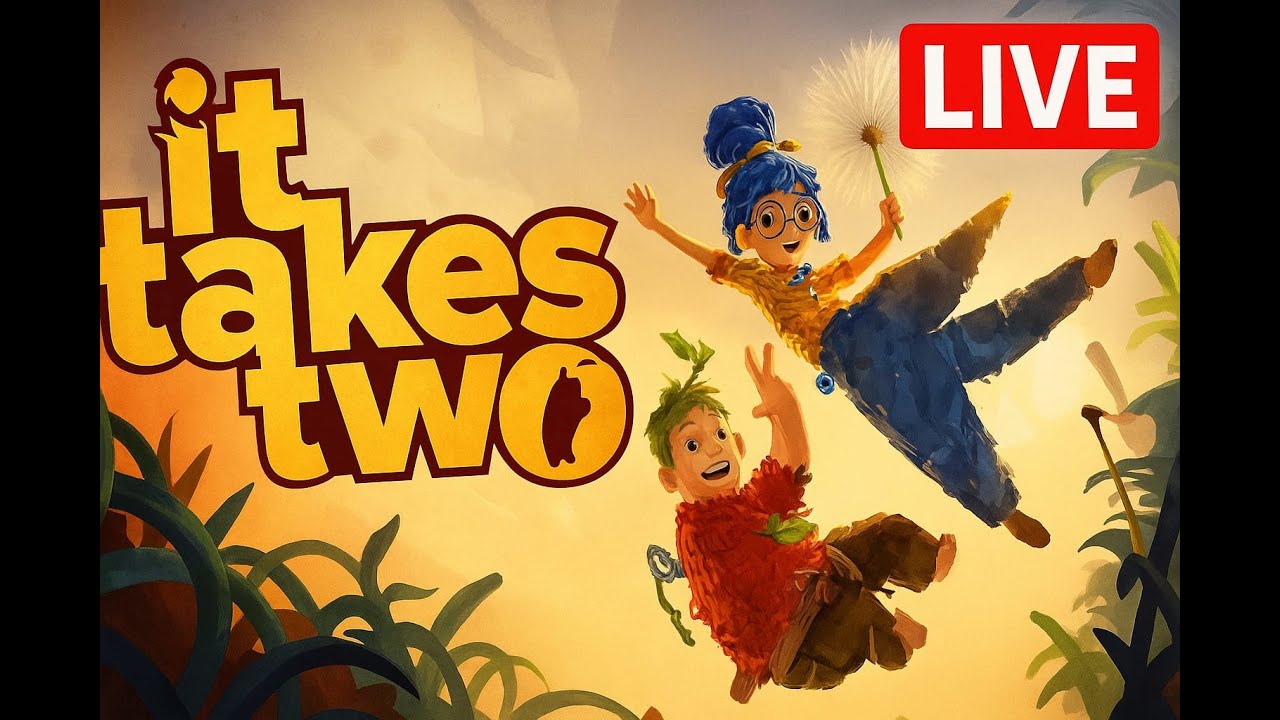 It Takes Two Live With My bud | Chaotic Co op Fun | PS5 Stream Part - 5