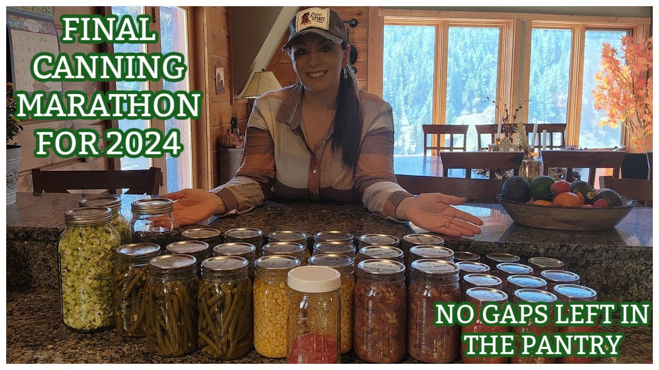 🍂MY LAST CANNING/FOOD PRESERVATION MARATHON OF THE YEAR!!!🍂