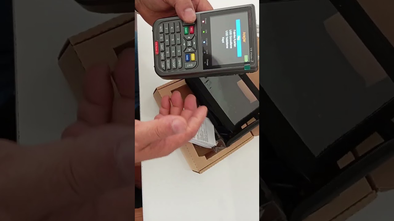 GT MEDIA V8 FINDER2 UYDU SINYAL BULUCU GÜNCEL TELETEXLİ