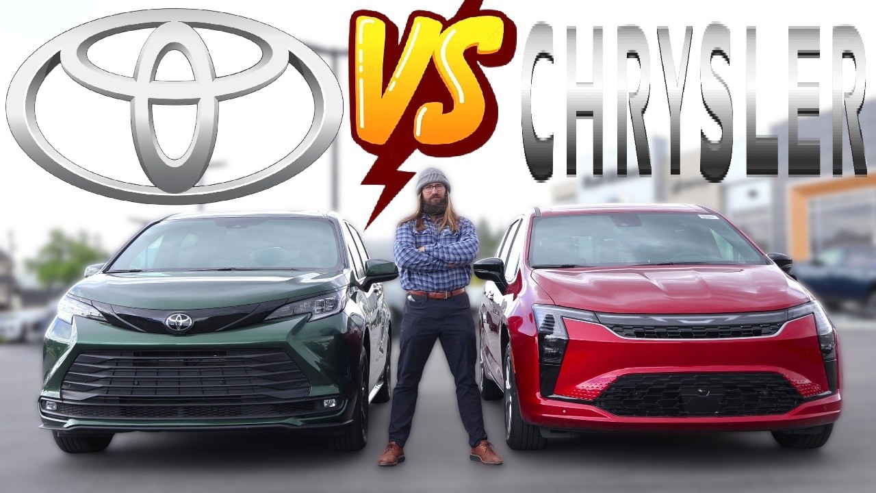 Which Minivan is BEST? //2027 Chrysler Pacifica vs 2026 Toyota Sienna//