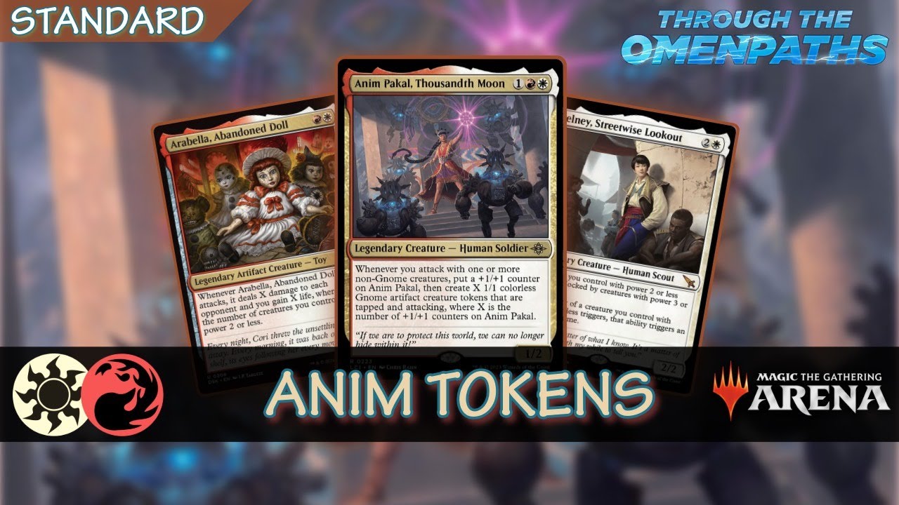 🔴⚪  Anim Pakal Tokens | Standard MTG Arena SPM