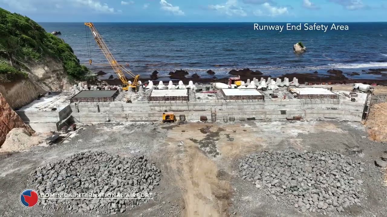 Dominica International Airport as of August 2025 #buildbackbetter