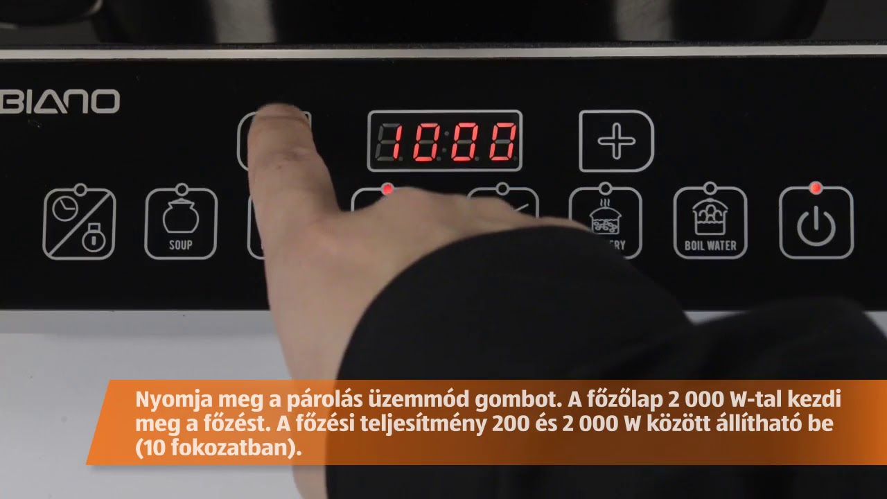 Indukciós Főzőlap 2 000 w