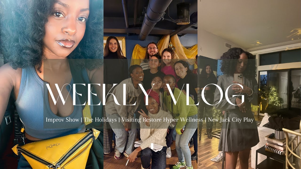 VLOG: The Holidays, New Mexico Road Trip, IV Drip Therapy, New Jack City Play, & More