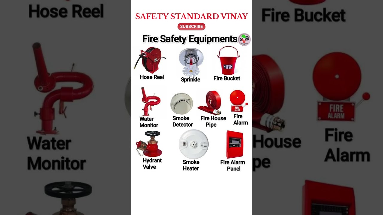 Fire🔥Safety Equipment. #fire #firesafety