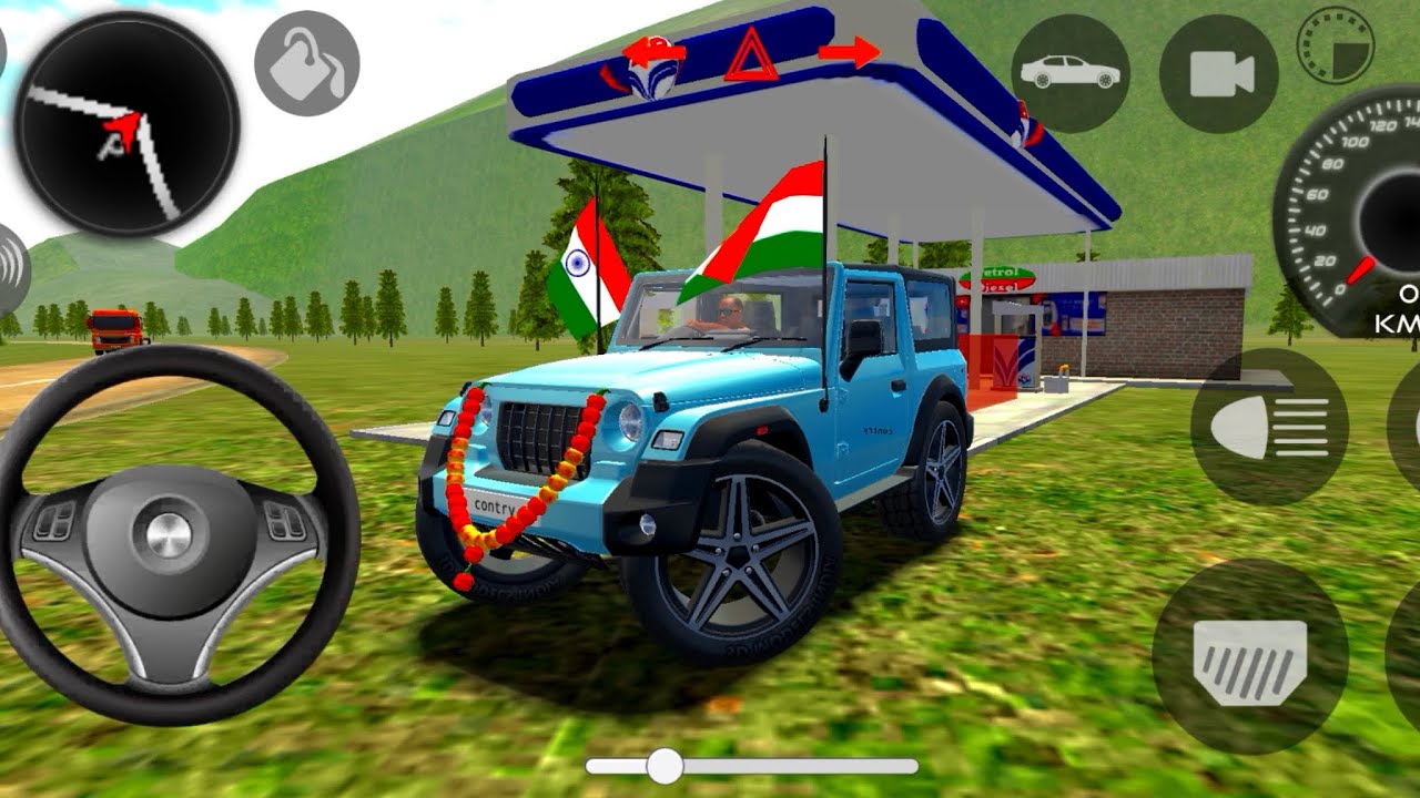 Modified Mahindra 😈 Thar cars games: indian car ( gadi wala game ) - Android gameplay 2026