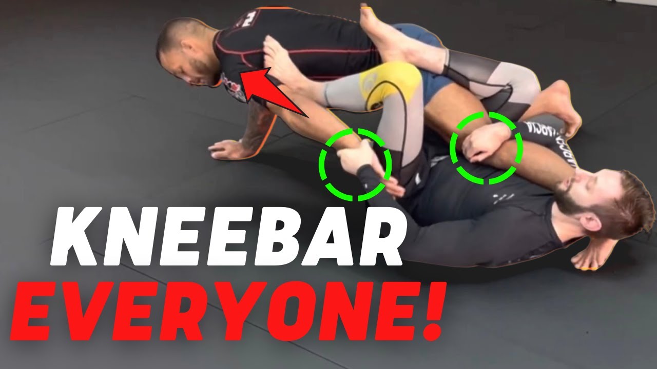 EASY Knee-bar Entry From Half Guard (Try This!)