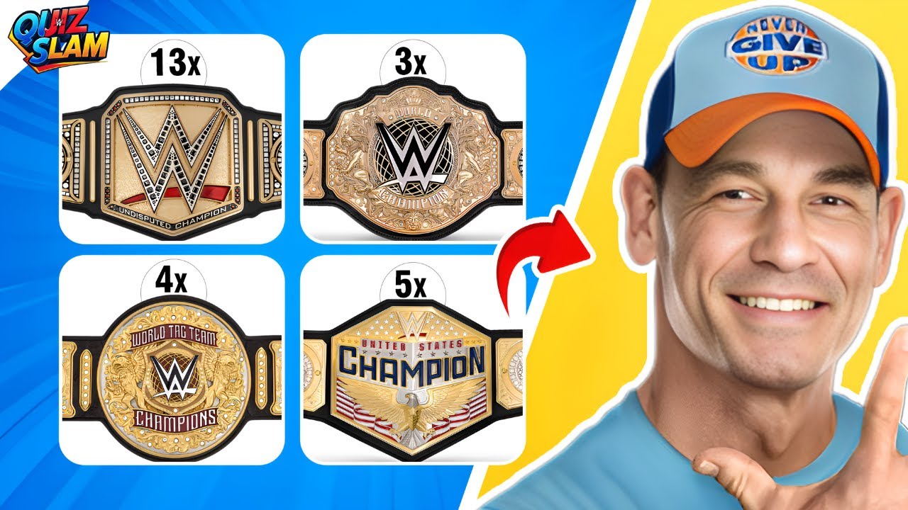 GUESS THE WWE SUPERSTAR BY TITLE ACHIEVEMENTS | WWE QUIZ 2025
