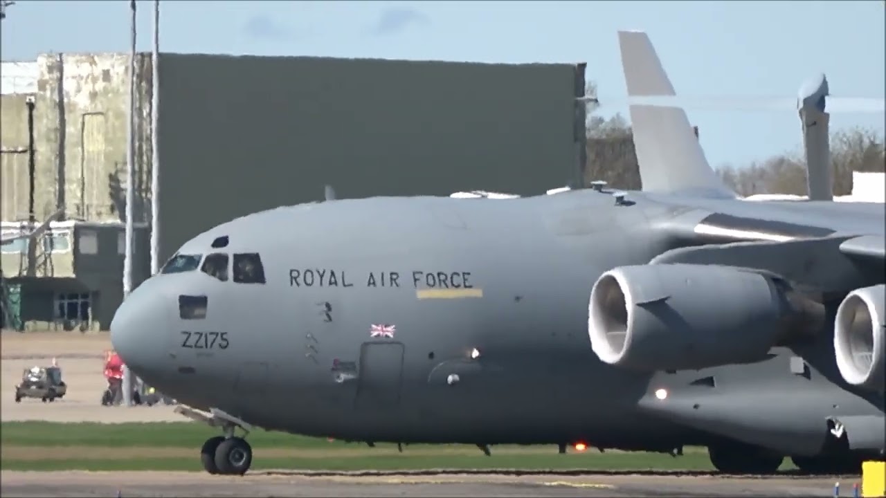 RAF Brize Norton, Good Friday 7th April 2023.