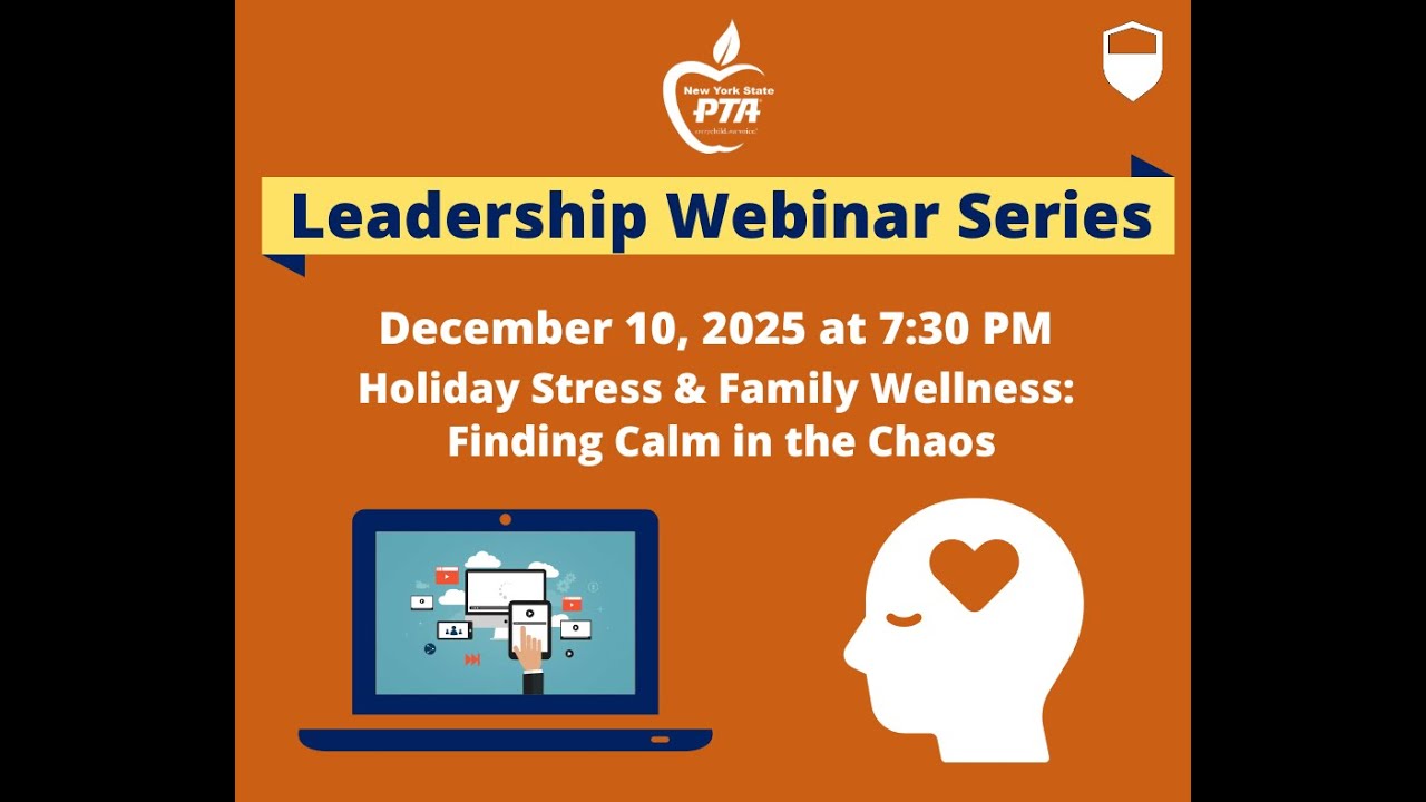 Leadership Development Webinar- Holiday Stress & Family Wellness: Finding Calm in the Chaos
