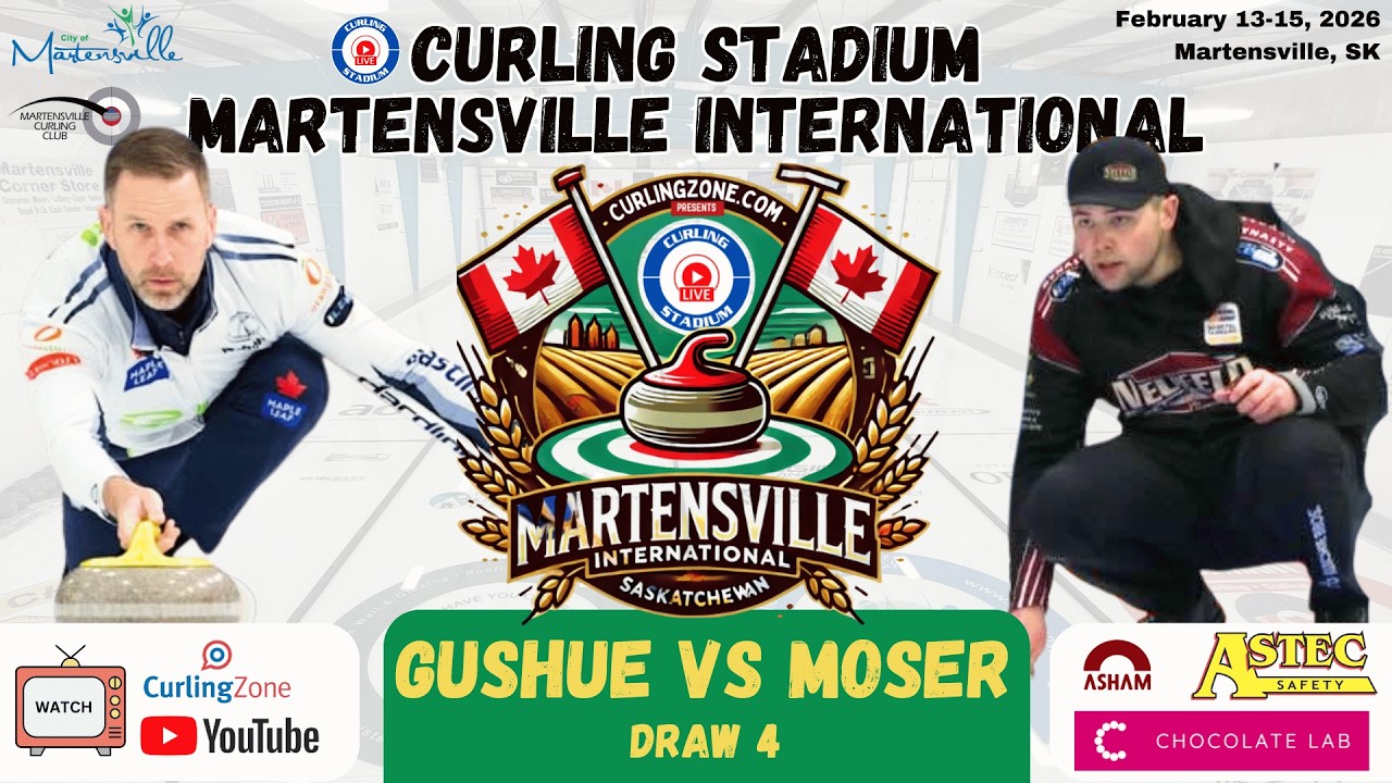 FEATURE: Brad Gushue vs. Bradley Moser - Draw 4 - Curling Stadium Martensville International [3]