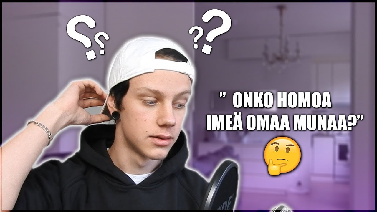 ONKO HOMOA IMEÄ OMAA MUNAA? (Oudoin snapchat Q&A ikinä😂)