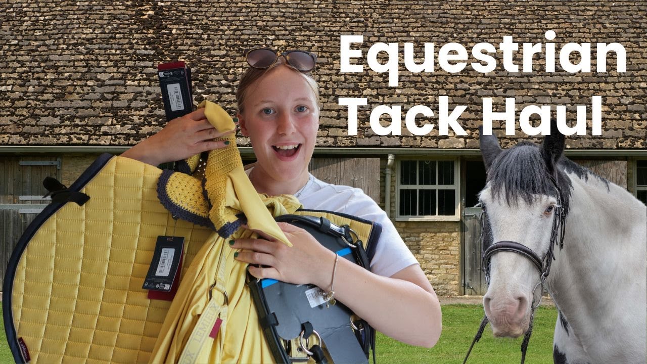 Equestrian Tack Haul | I Bought A New LeMieux Colour | Lilscliffe