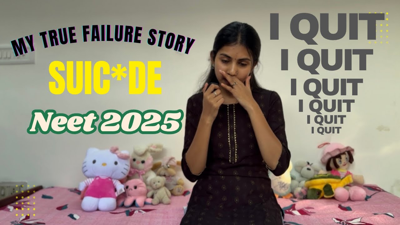 My True Failure Story ❤️‍🩹 | NEET Drop Year Story 📚 | NEET 2025 👩‍⚕️ 