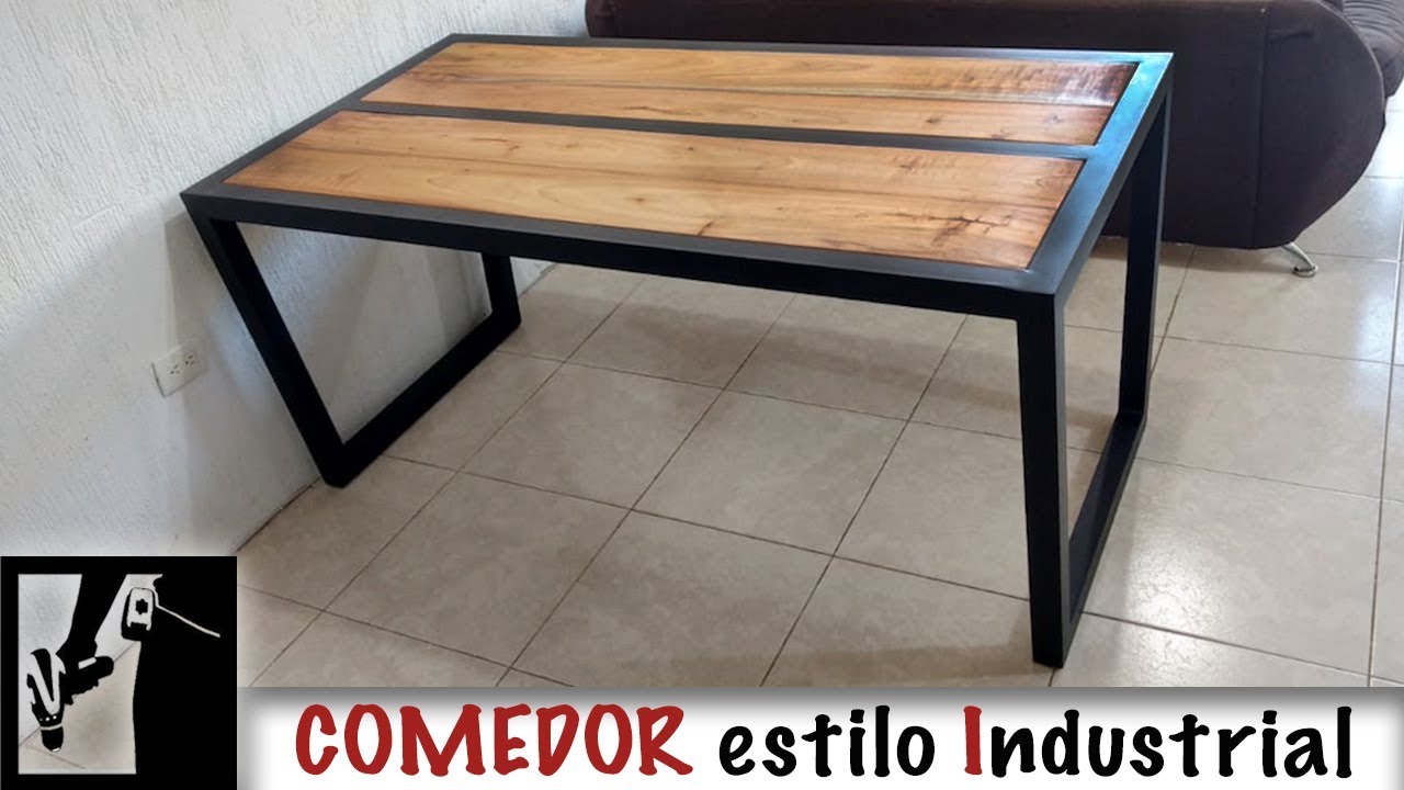 Mesa/Comedor estilo industrial || ft JJ Herrer&iacute;a y m&aacute;s - Parte 1