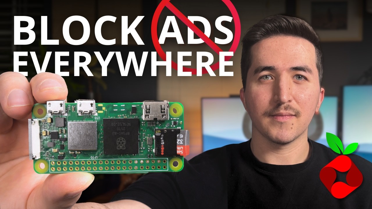 Block Ads on ALL Devices with a Raspberry Pi (Pi-hole + Tailscale + Unbound Tutorial)