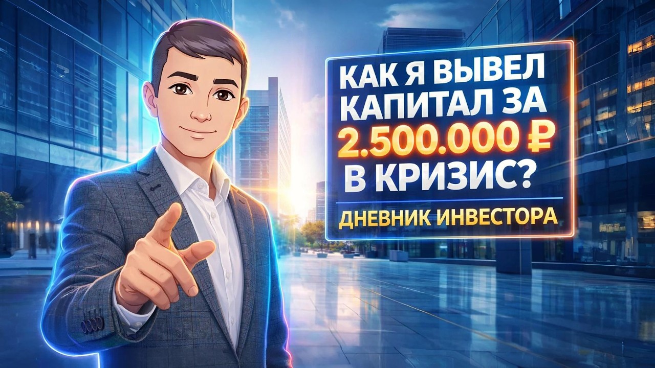 Как я накопил капитал в 2.500.000 руб в кризис? Дневник инвестора