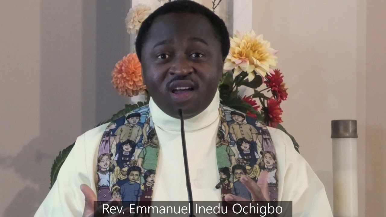 Preaching at Infant Baptism by Fr Emmanuel Ochigbo