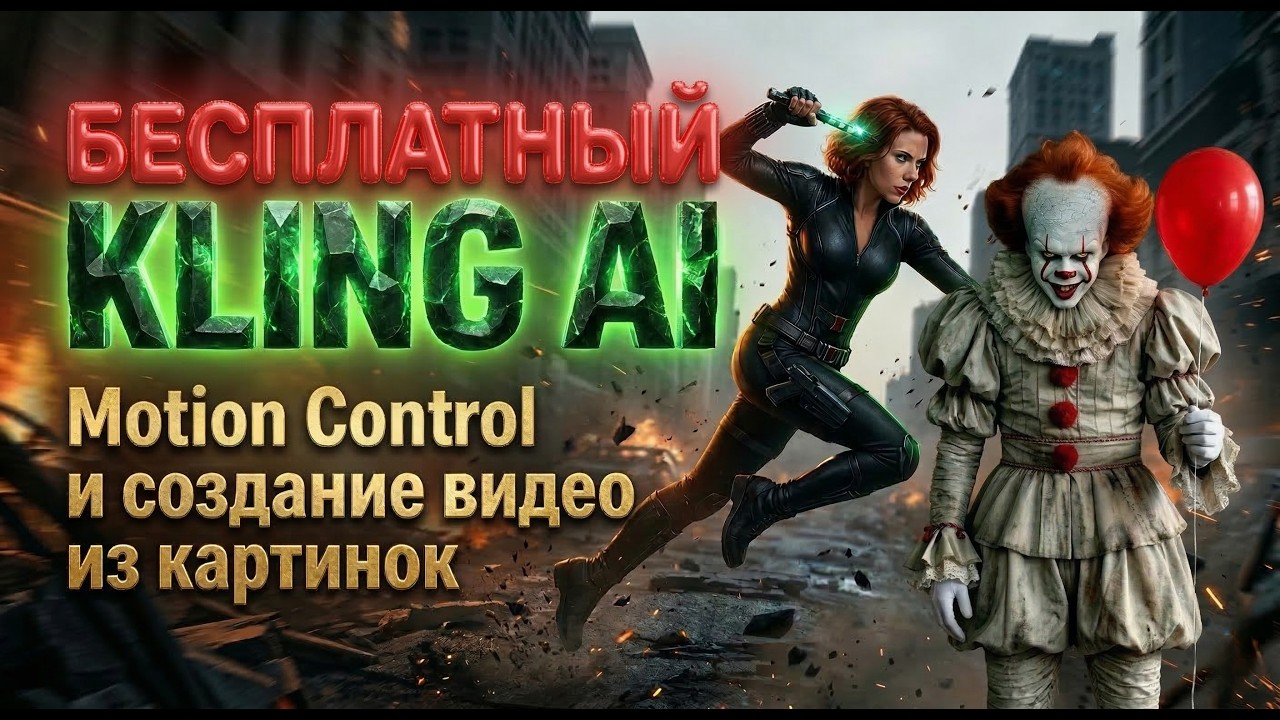 Как БЕСПЛАТНО пользоваться Kling AI 🎬 Генерация видео через Weavy и Fal AI